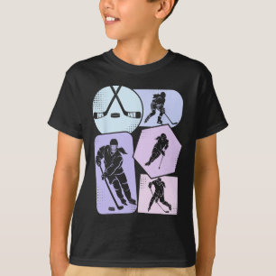 Hockey Girls Ice Hockey Kids Youth T-Shirt