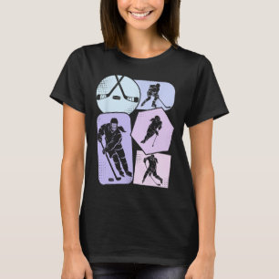 Hockey Girls Ice Hockey Kids Youth T-Shirt