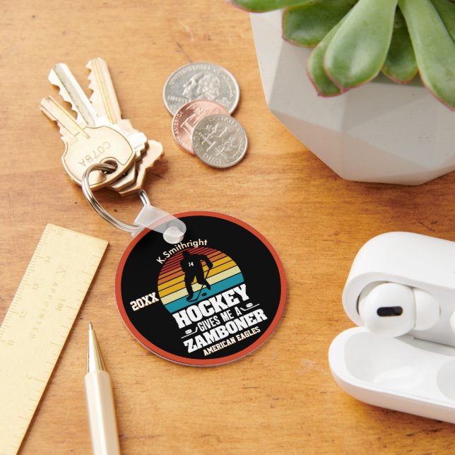 Hockey Gives Me A Zamboner Key Ring (Desk)