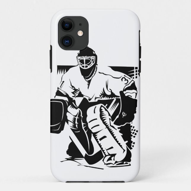 Hockey Goalie Case-Mate iPhone Case (Back)