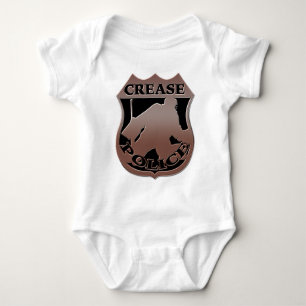 Hockey Goalie Crease Police Baby Bodysuit