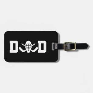 Hockey Goalie Dad Luggage Tag