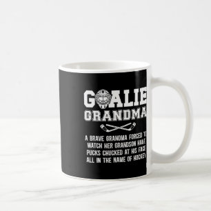 Hockey Goalie Grandma Of A Hockey Keeper Grandma D Coffee Mug