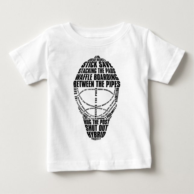 Hockey Goalie Mask TShirt (Front)