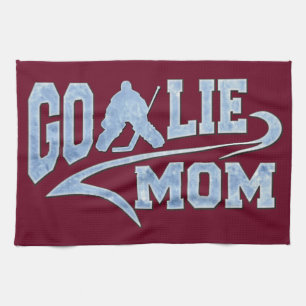 Hockey Goalie Mum Athletic Tail Tea Towel