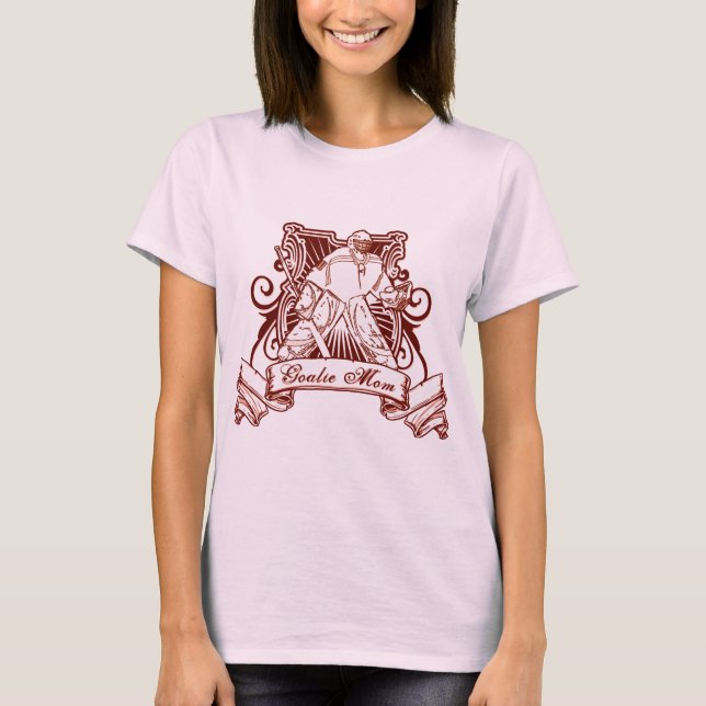 Hockey Goalie Mum T-Shirt (Front)