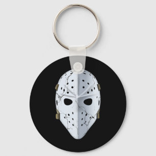 Hockey Goalie - Old School Goalie Mask Key Ring