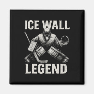 Hockey Goalie Sportswear – Ice Wall Legend Save Th Magnet