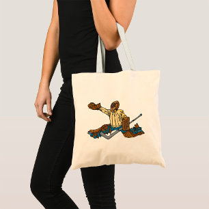 Hockey Goalie Tote Bag