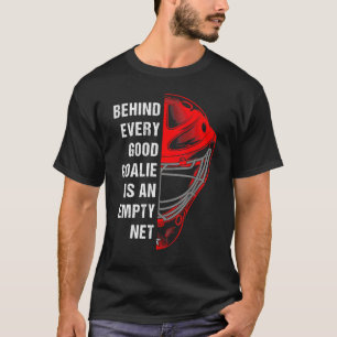 Hockey Goalkeeper Mask Player Outfit For Ice Hock T-Shirt