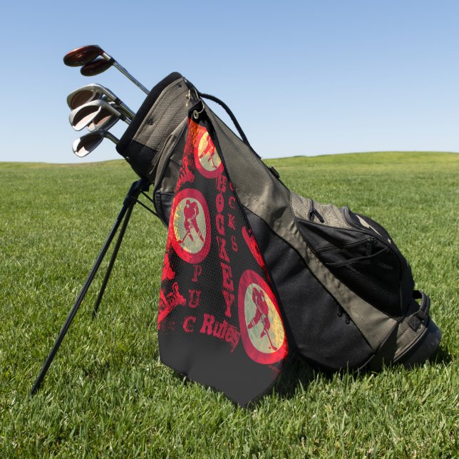 Hockey              golf towel (Green)