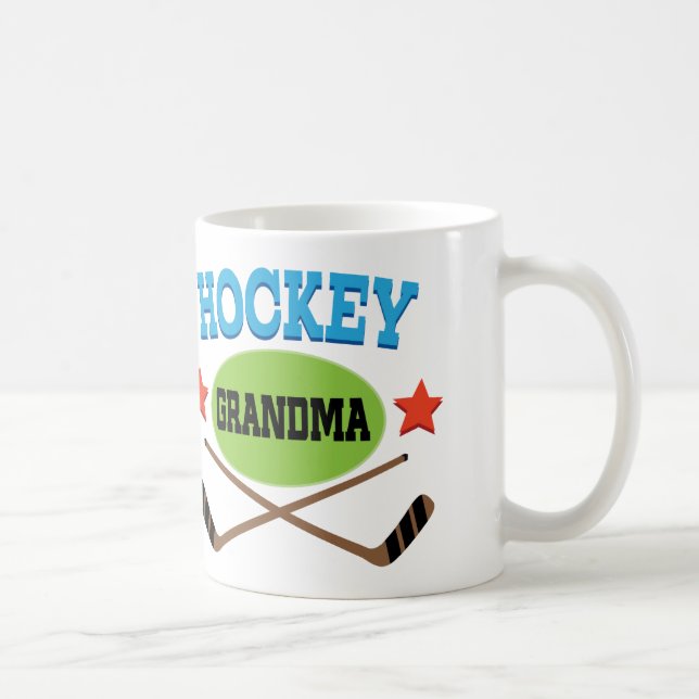 Hockey Grandma Coffee Mug (Right)