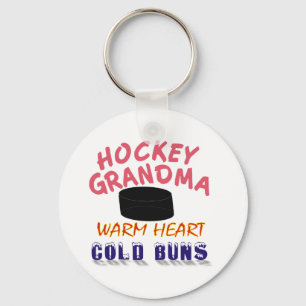 HOCKEY GRANDMA KEY RING