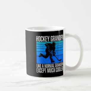 Hockey Grandpa Funny Hockey Fan Player Ice Hockey Coffee Mug