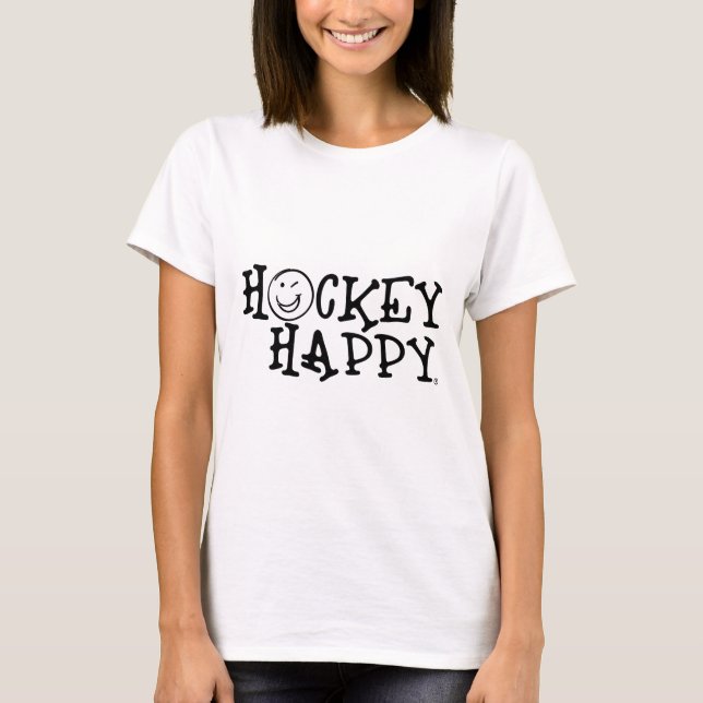 HOCKEY HAPPY T-Shirt (Front)