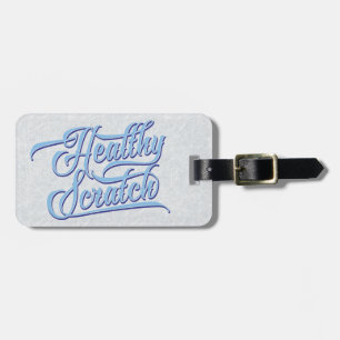 Hockey Healthy Scratch Customisable Luggage Tag