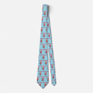Hockey Holiday Tie