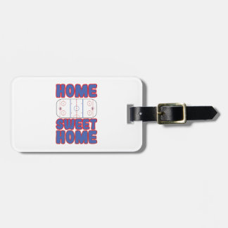 Hockey Home Sweet Home Luggage Tag