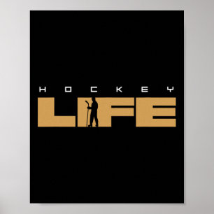 Hockey  Ice Hockey Player Gift  1 Poster