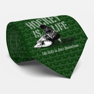 Hockey Is Life Tie