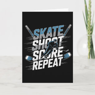 Hockey Jersey Gifts For Men Kids Youth Adults Humo Card