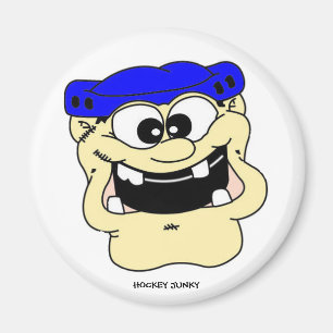 HOCKEY JUNKY MAGNET