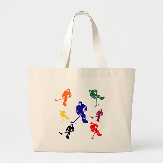 HOCKEY LARGE TOTE BAG (Front)