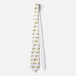Hockey logo tie