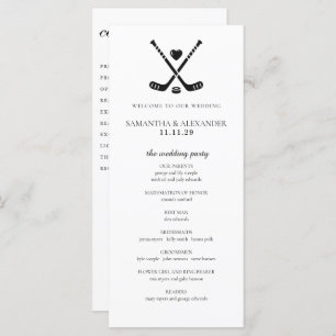 Hockey Love Ceremony Program