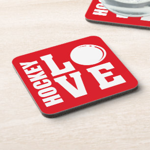 Hockey Love Coaster