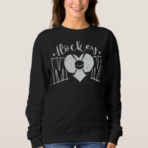 Hockey Love Mama Happy Mother Day For Women Sweatshirt