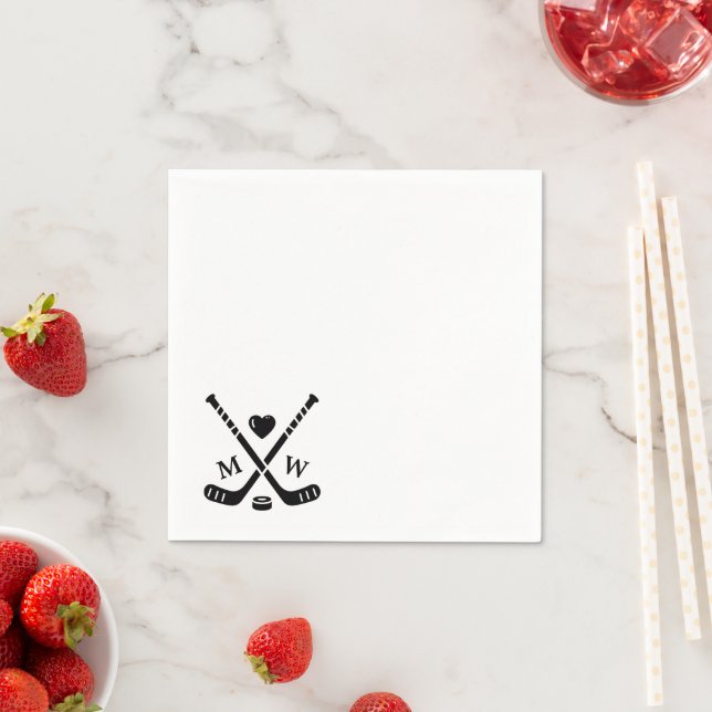 Hockey Love Napkin (Insitu)