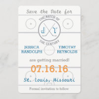 Hockey Love Save the Date