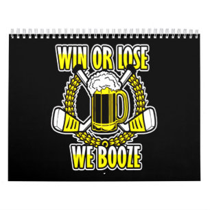 Hockey Lover   Win Or Lose We  Booze Calendar
