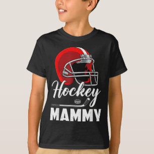 Hockey Mammy Hockey Player Family Matching T-Shirt