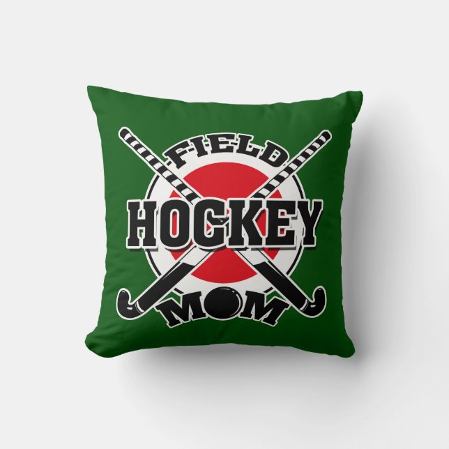 Hockey Mom Cushion (Front)