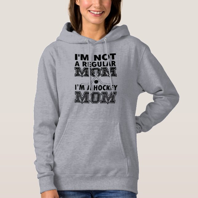 Hockey MOM Customisable HOODIE (Front)
