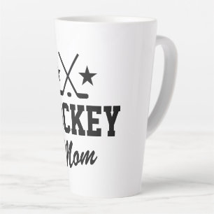 Hockey mom latte mug