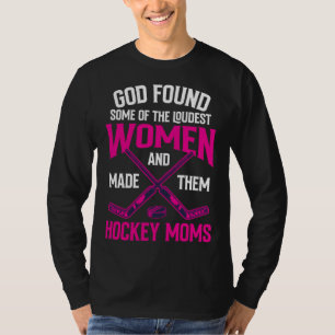 Hockey Mom Motherhood Best Mama Ever Hockey Season T-Shirt