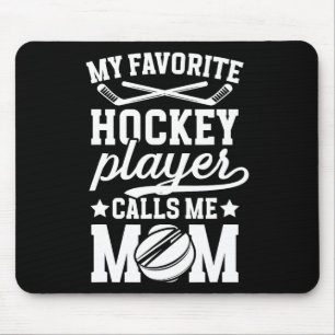 Hockey Mom Proud Ice Hockey Player Mom Ice Hockey Mouse Pad