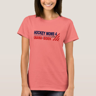 Hockey Moms for Obama Biden T-Shirt