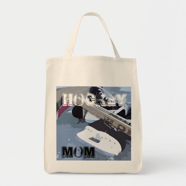 Hockey MOMS Tote Bag (Front)
