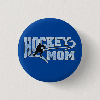 Hockey Mum Athletic Tail 3 Cm Round Badge