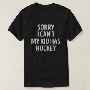 Hockey Mum Dad Funny Hockey Parent T-Shirt