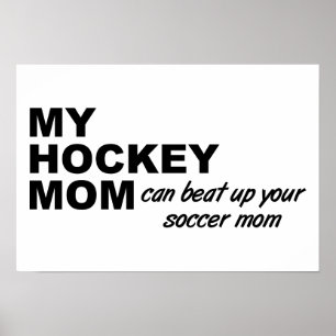 Hockey Mum Funny Poster