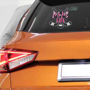 Hockey Mum Life Car Window 