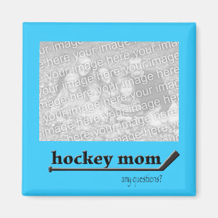 Hockey Mum Photo Magnet