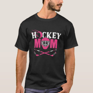 Hockey Mum S For Women Mama Mother's Day Vintage T-Shirt