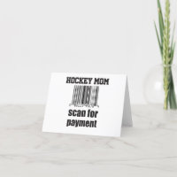 Hockey Mum Scan for Payment