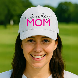 Hockey Mum Sporty Trucker Hat